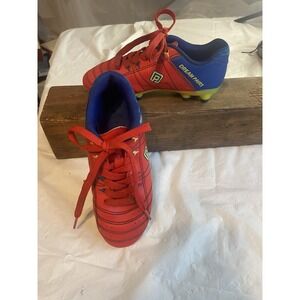 Boy's Dream Pairs Soccer Shoes Lightweight Outdoor Cleats-Size 13-Great Conditio